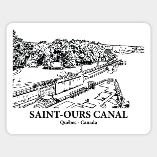 Saint-Ours Canal - Québec QC Magnet